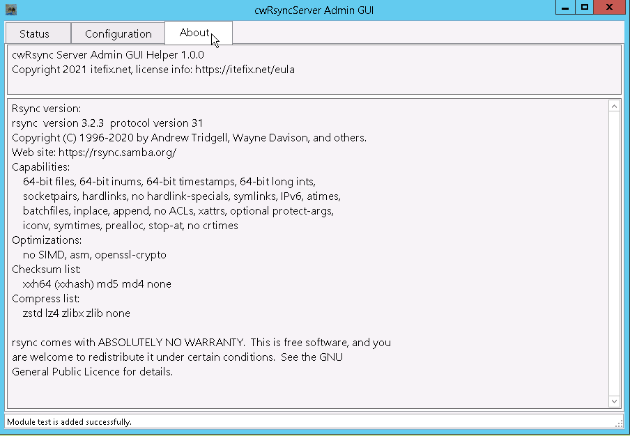 cwRsync Rsync for Windows